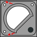 Crack Crack detection on part surface using 6S automated optical inspection system