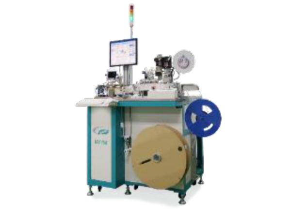 Automated tape and reel machine for electronic component packaging and high-speed reel handling | MV160