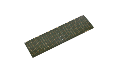 High-density component tray used as process carrier for semiconductor and LED manufacturing