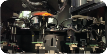 Automated optical inspection system performing tests