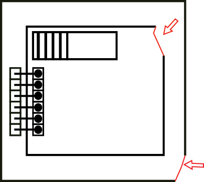 Die inspection detects blackened or missing bumps