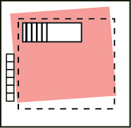 Die inspection detects misaligned die highlighted in red