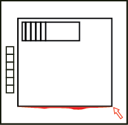 Die inspection flags red edge burrs
